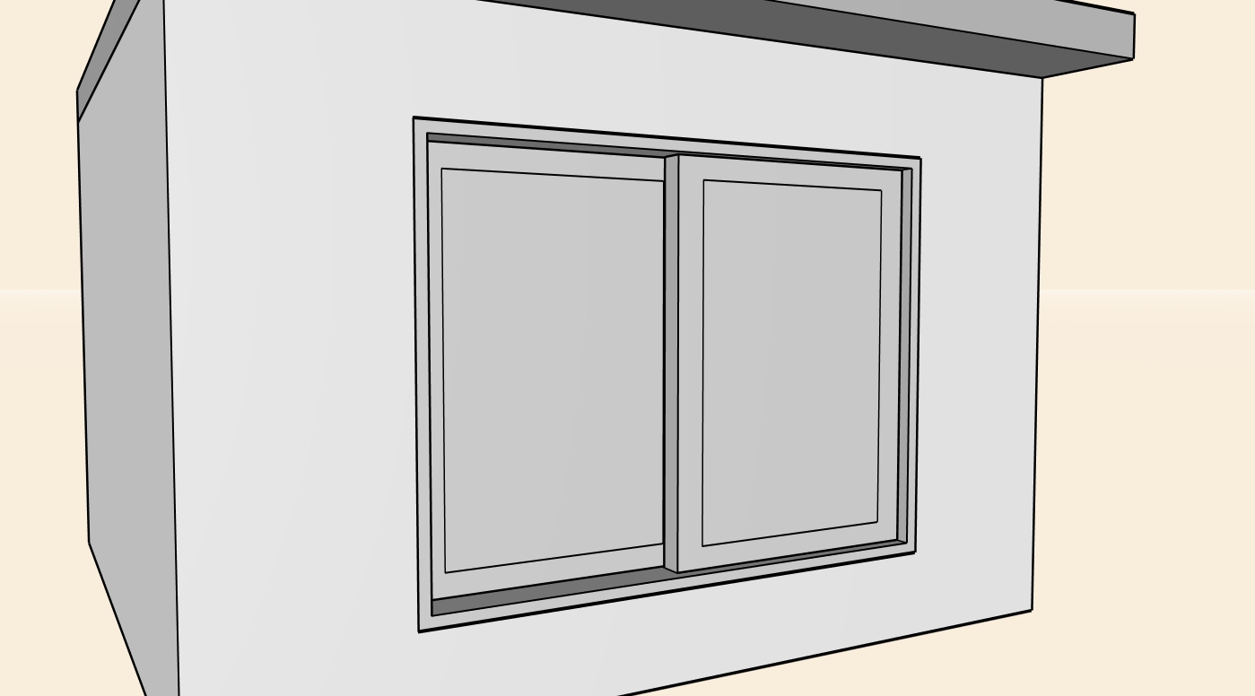 ショップフレーム：窓やドアがあればお店が開ける